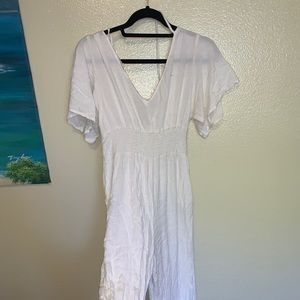 White jumpsuit